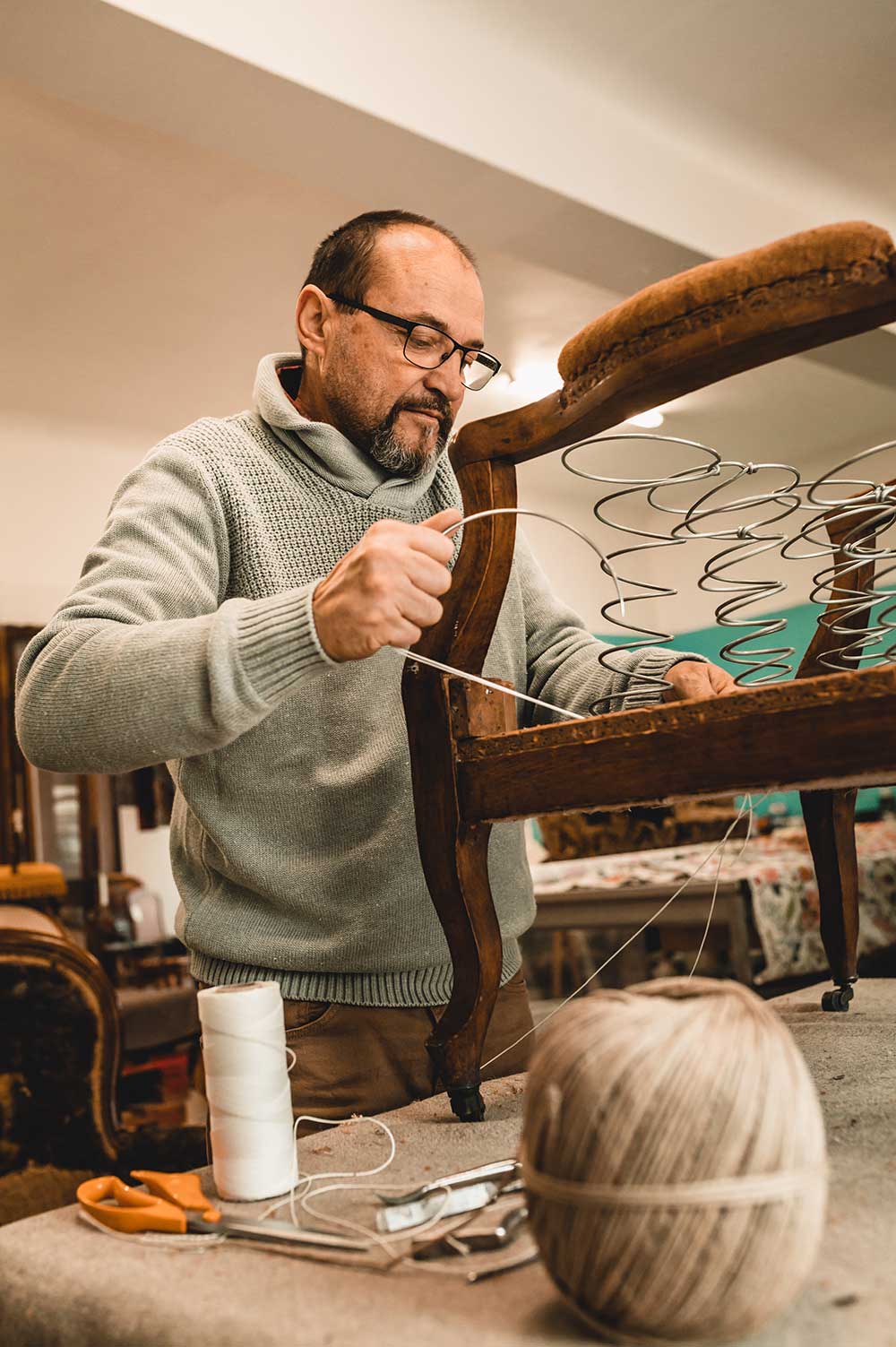 Atelier Nocus : tapissier-décorateur-garnisseur